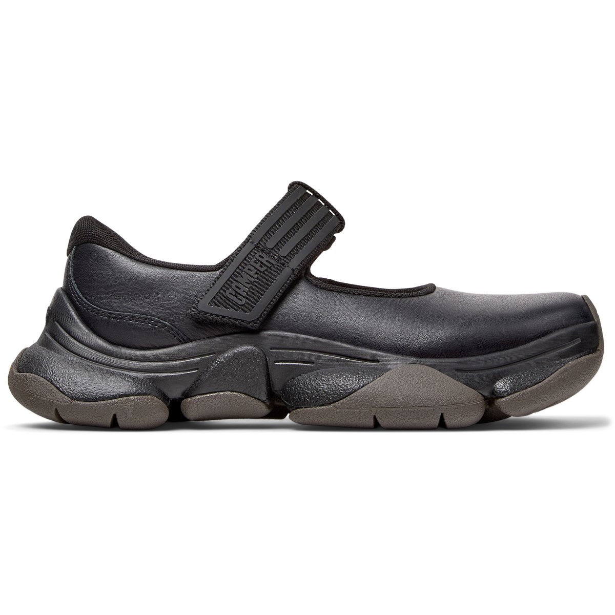 Ballerines Karst 2 cuir noir, CAMPER