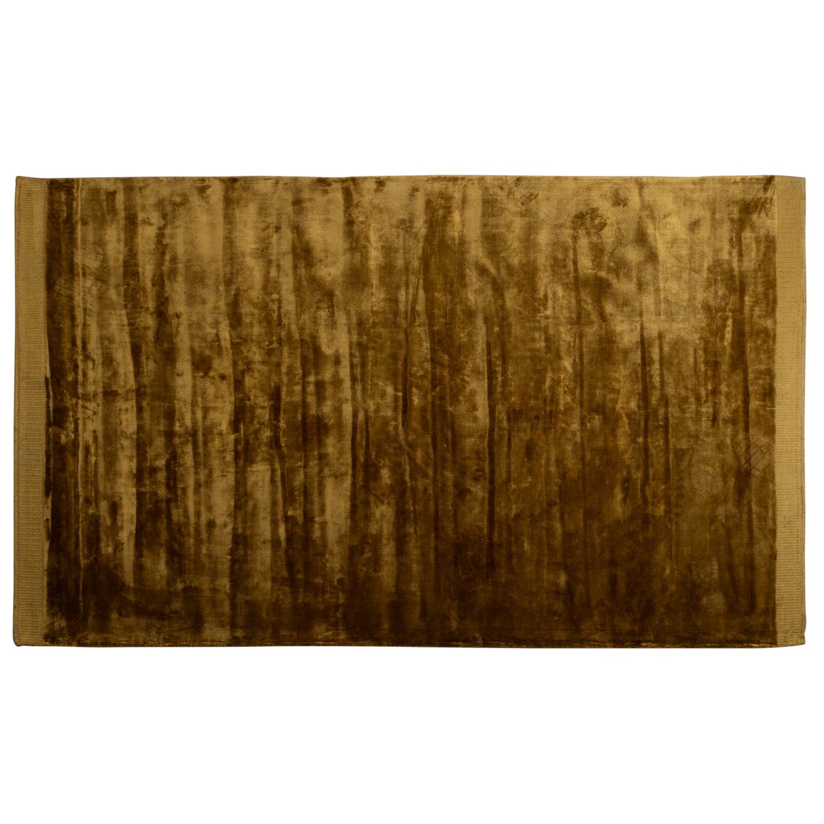 Tapis en viscose TAMMO jaune miel, WOOOD