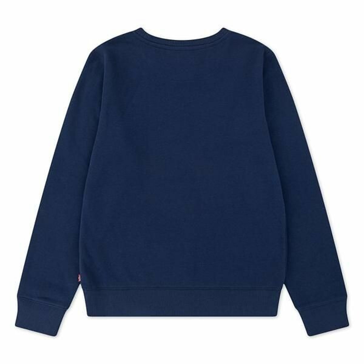 Sweat col rond, logo poitrine, molleton bleu marine, LEVI'S KIDS