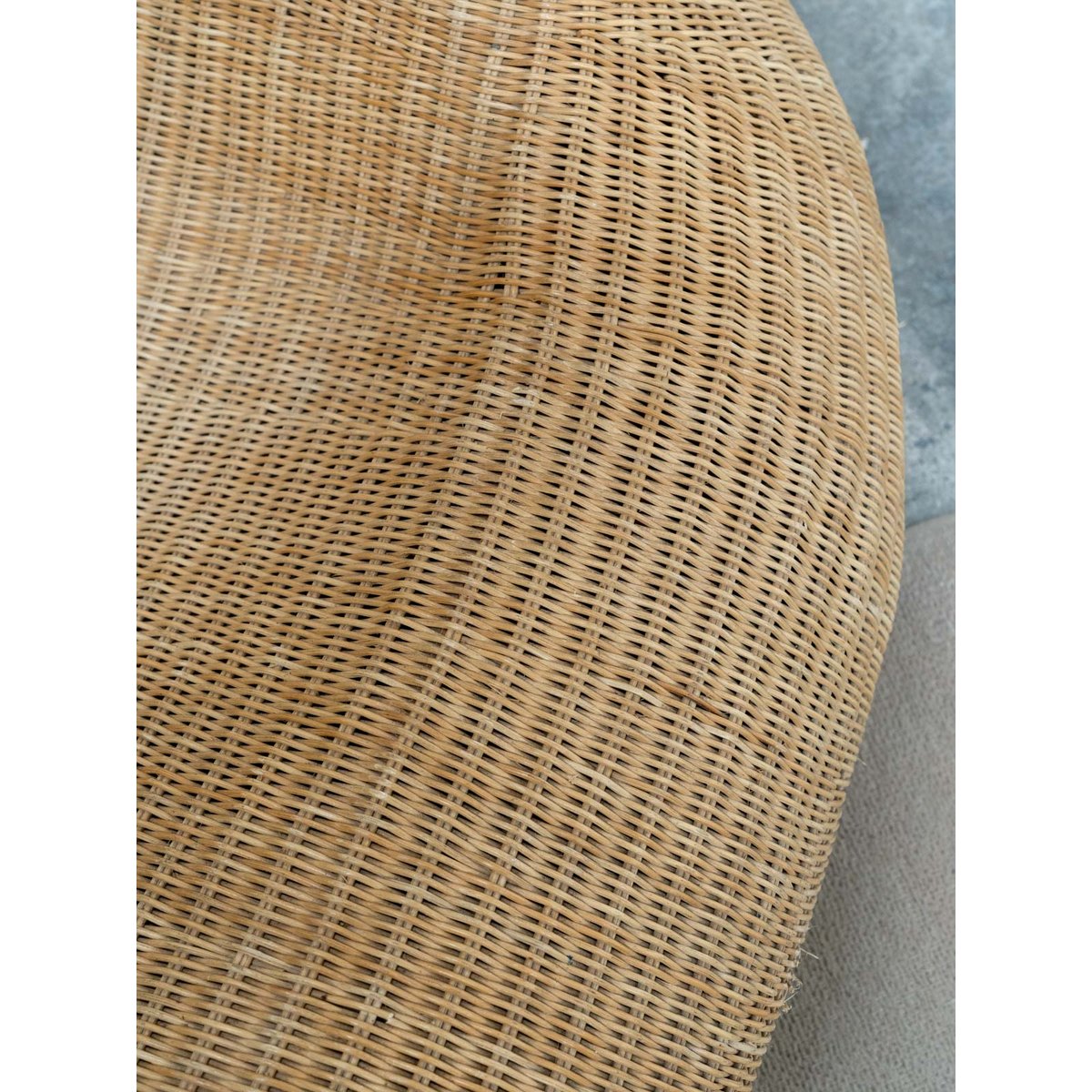 Fauteuil Storvik en rotin Ikea Jakob N°1294 - Bon état naturel, DEBONGOUT