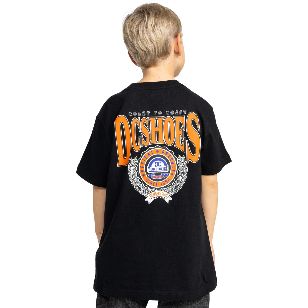 T-shirt à manches courtes MEMBERS ONLY. noir black, DC SHOES