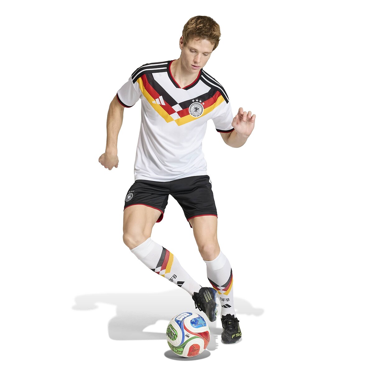  Maillot replica Home Allemagne, Coupe du monde 2026 blanc, adidas Performance