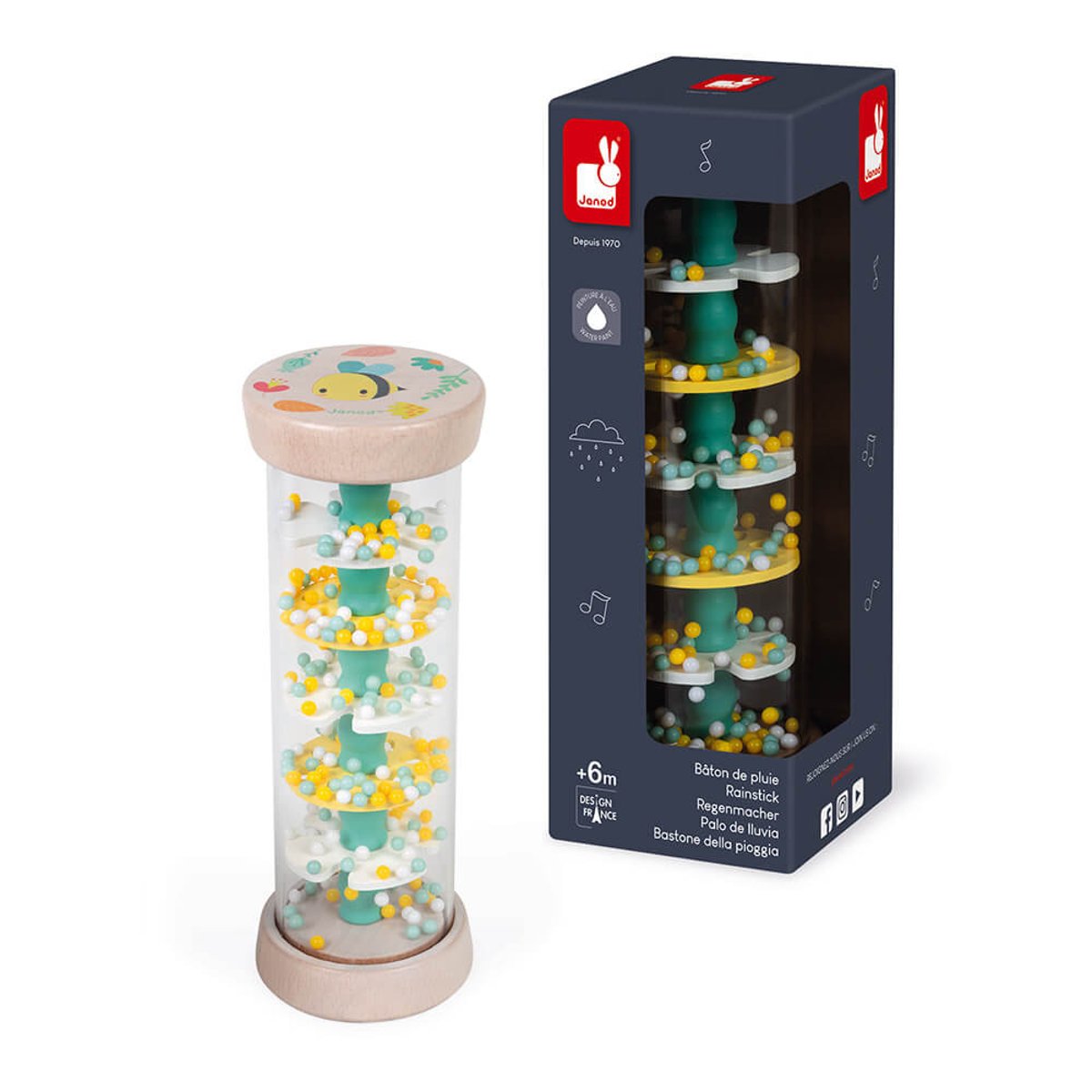 Bâton De Pluie Pure multicolore, JANOD