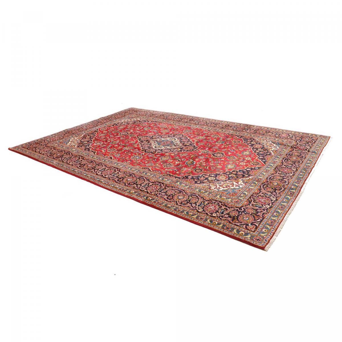 Tapis d'orient au motif oriental authentique, noué main, ARDAKAN 4 rouge, beige, bleu, UN AMOUR DE TAPIS