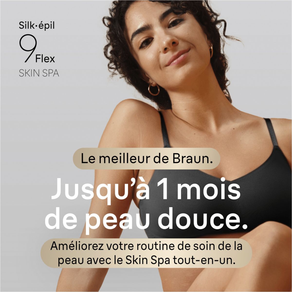 Epilateur électrique Silk-épil SES 9-481 3D Flex Skin Spa couleur unique, BRAUN