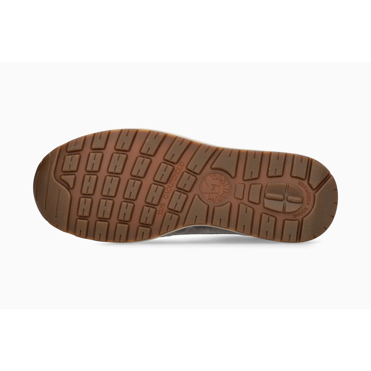 Baskets en cuir BRADLEY gris 514, MEPHISTO
