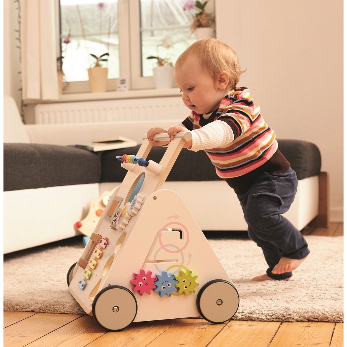 Chariot de marche KiddyCruiser blanc, GOKI