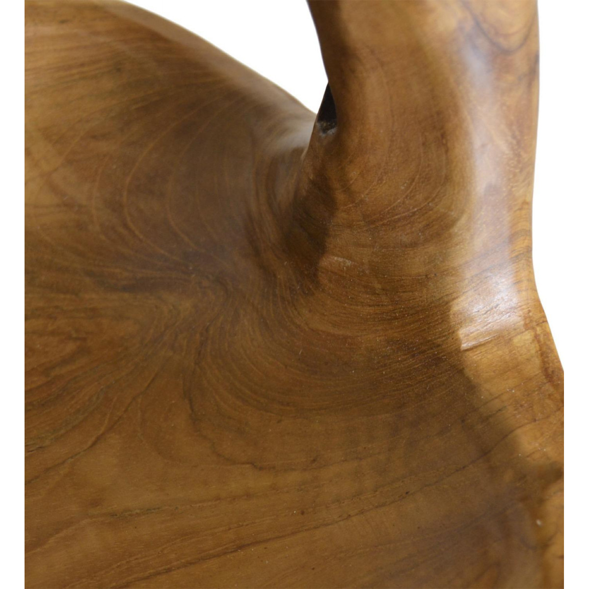 Plateau marron, DECORATION D’AUTREFOIS