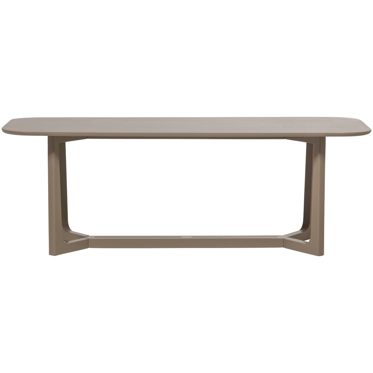 Table à manger en bois de manguier 8 personnes FERION sable, WOOOD