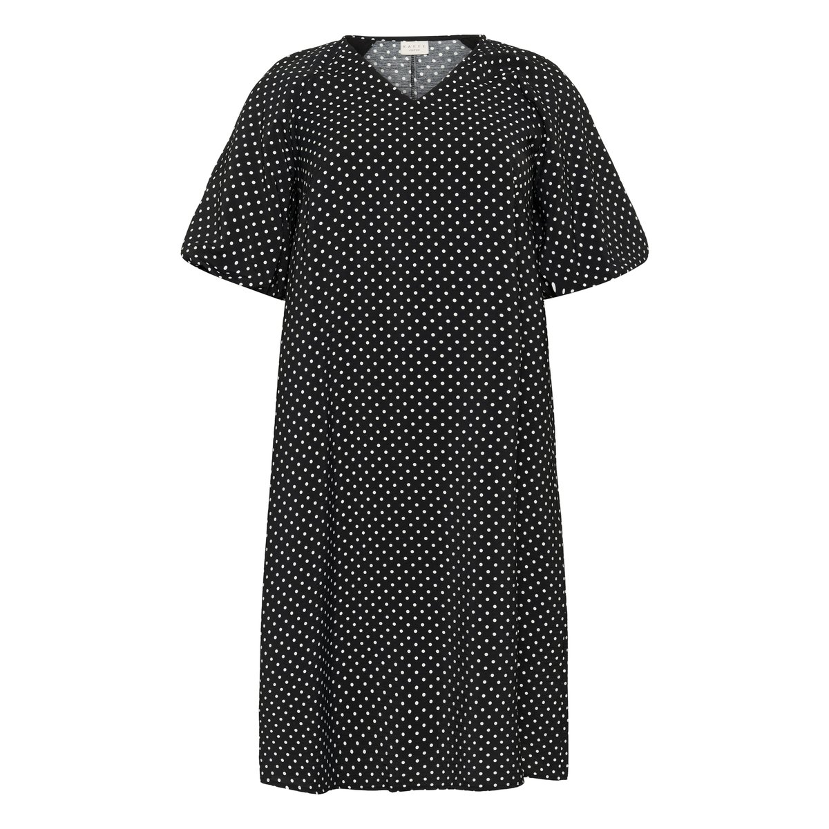Robe noir/blanc a pois, KAFFE CURVE