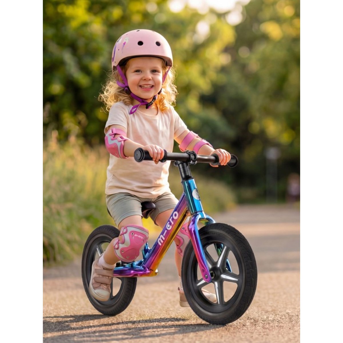 Draisienne Micro Balance Bike Ultra LED - Néochrome multicolore, MICRO MOBILITY