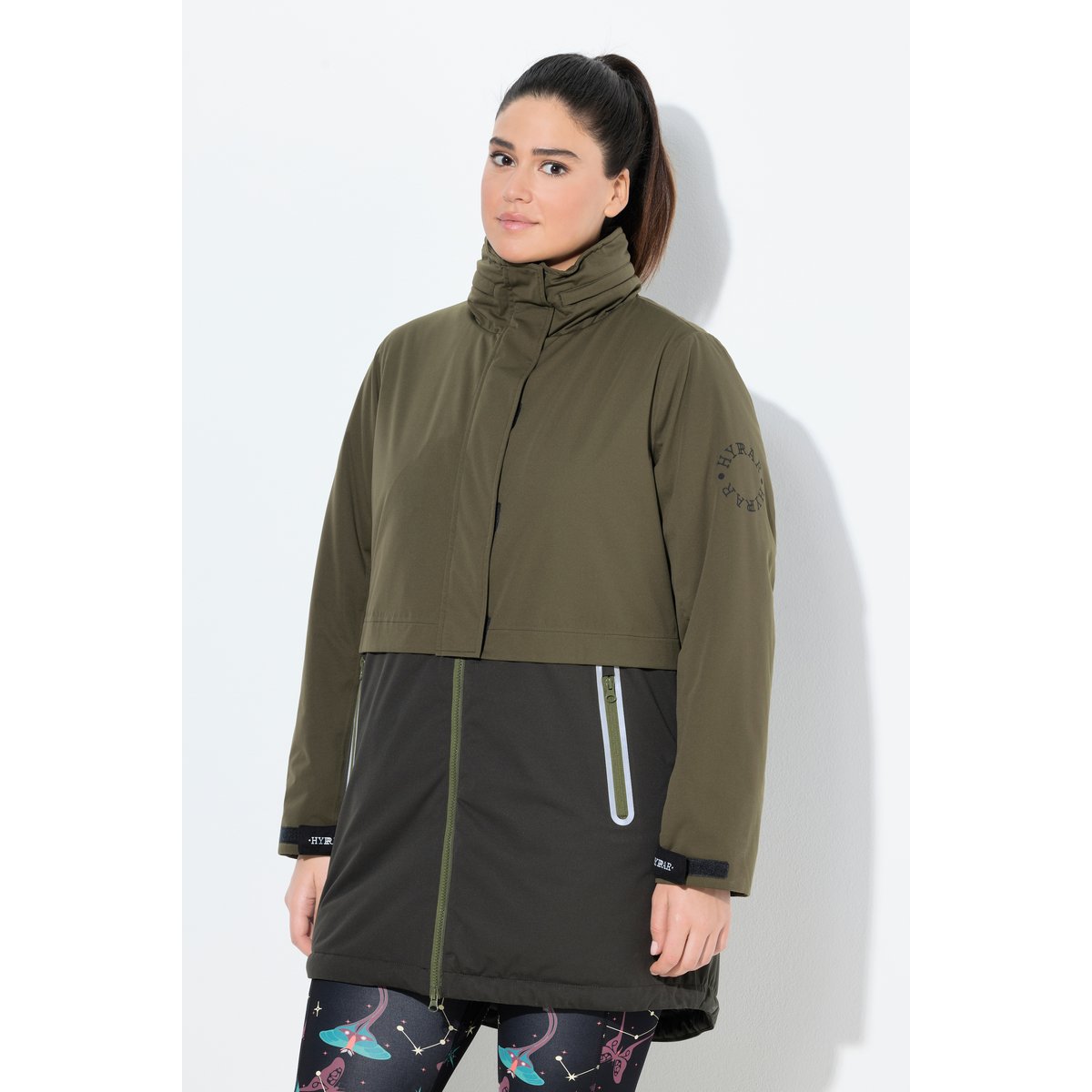 Manteau technique HYPRAR, imperméable vert olive, ULLA POPKEN