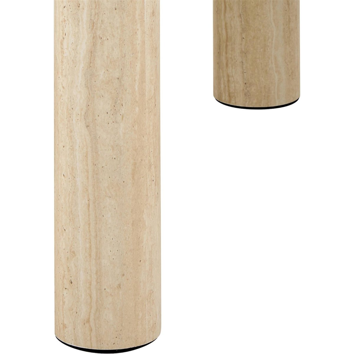 Table basse carrée collection SORISEL beige grège, RECOLLECTION
