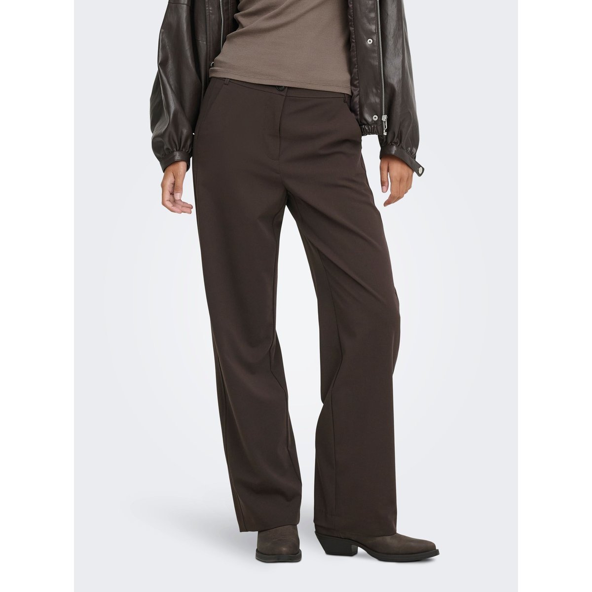 Pantalon De Tailleur violette - chocolate plum 1, JDY