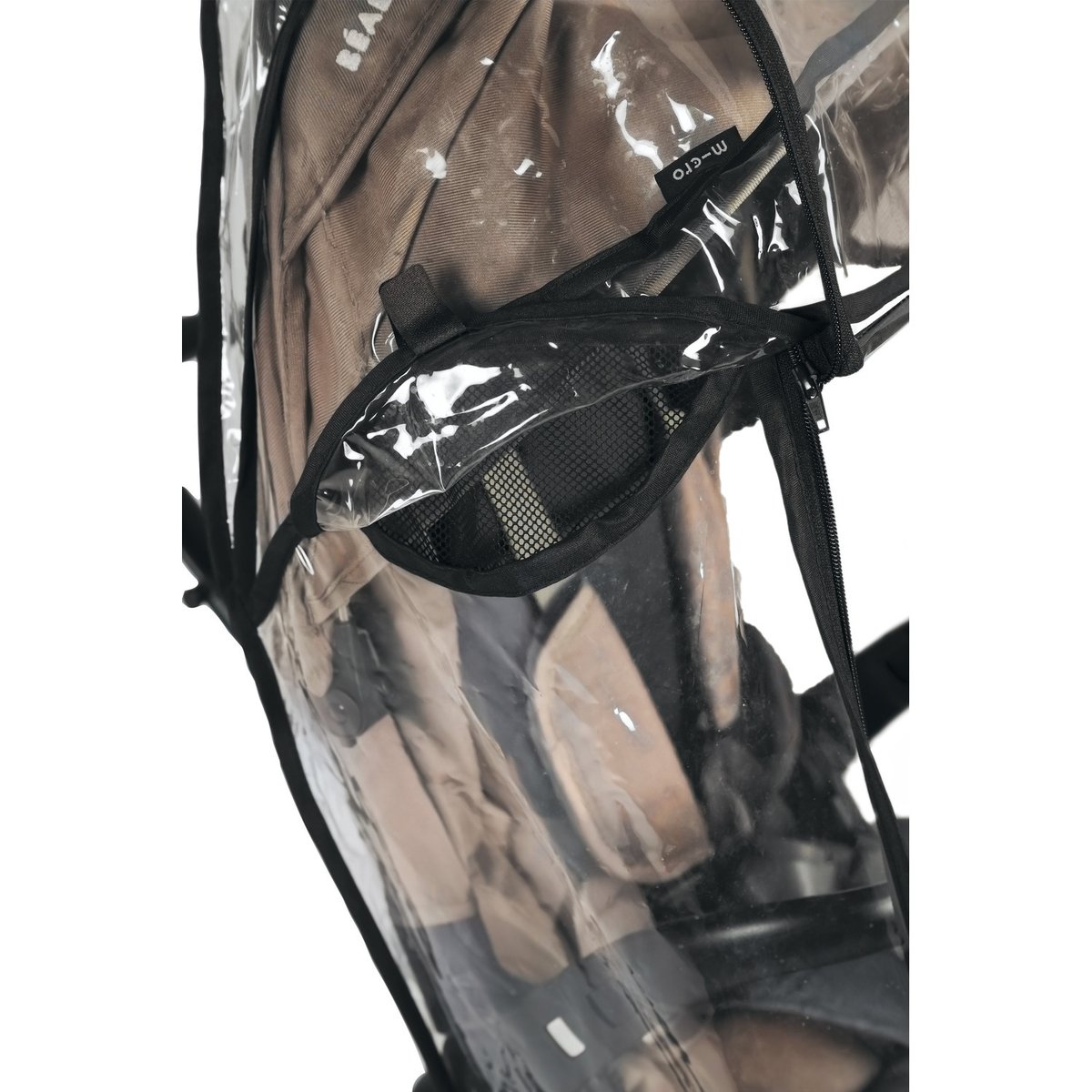 Housse de pluie coupe-vent pour poussette transparent, BEABA