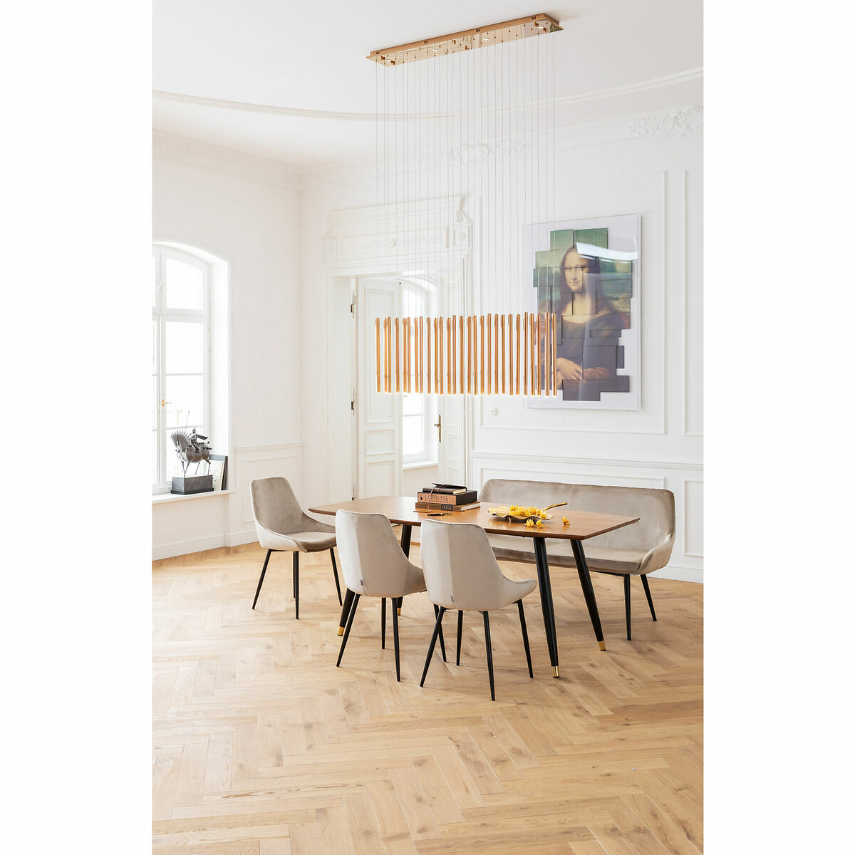 Stuhl East Side Champagne schwarz, KARE DESIGN