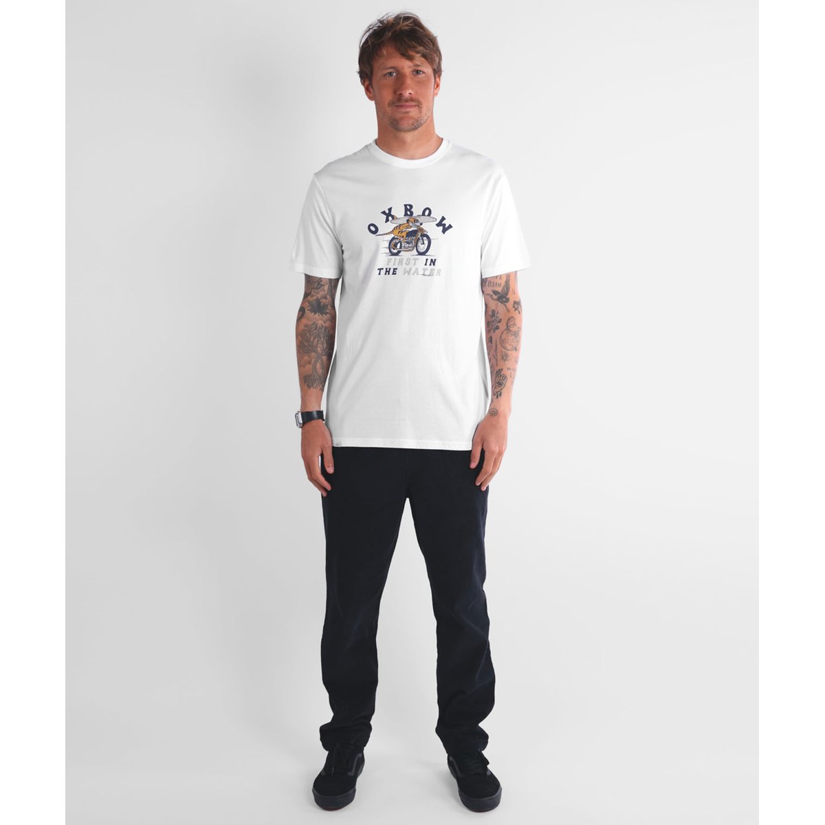 Tee-shirt manches courtes eco FAST blanc, OXBOW