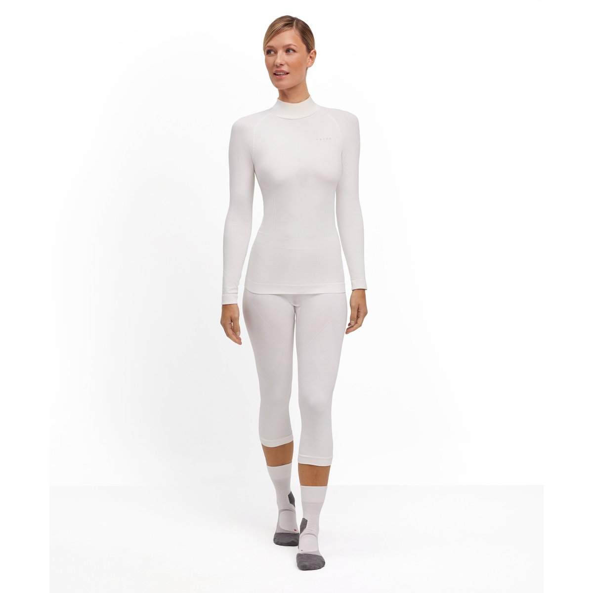 T-shirt manches longues Opaque blanc, FALKE