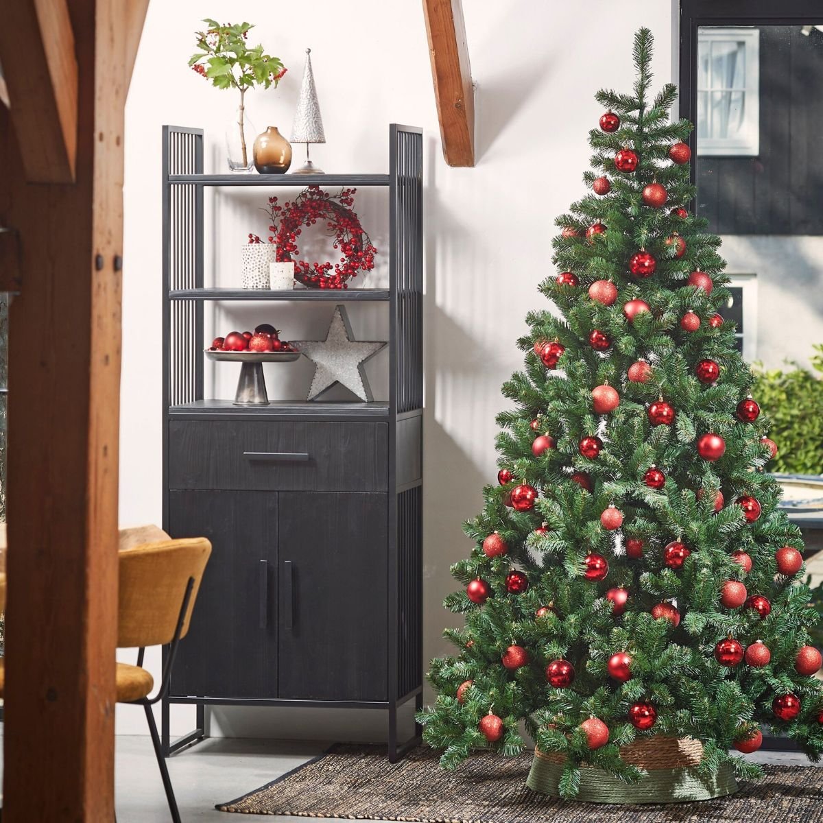Sapin de Noël artificiel H215 cm TUSCAN vert, TRIUMPH TREE