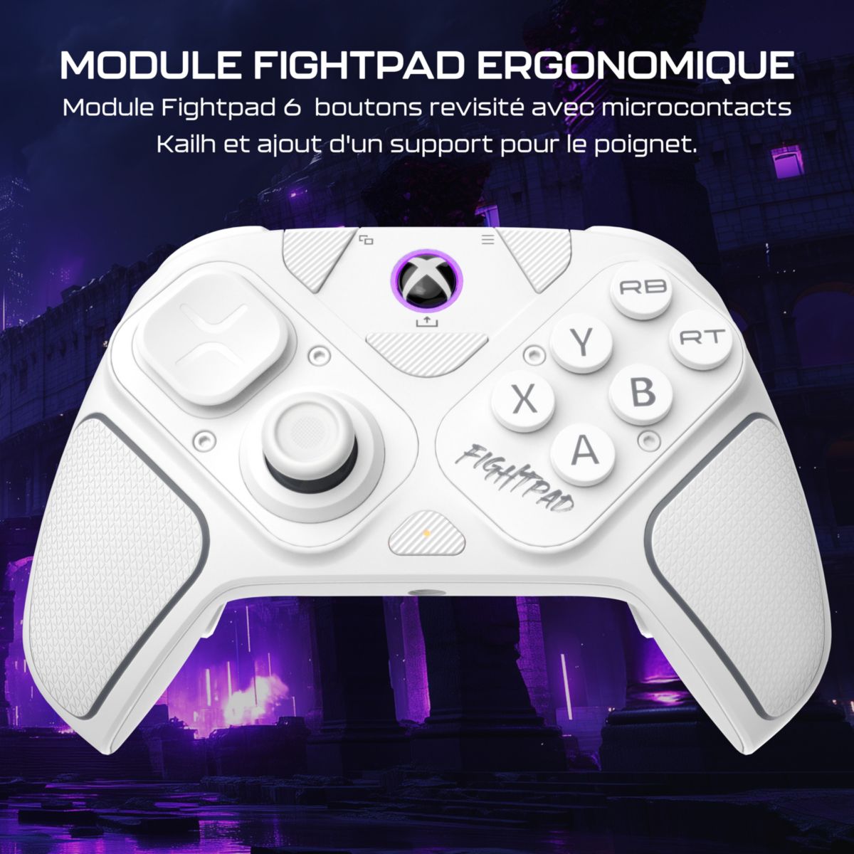 Manette Victrix Pro BFG Reloaded Blanche couleur unique, TURTLE BEACH