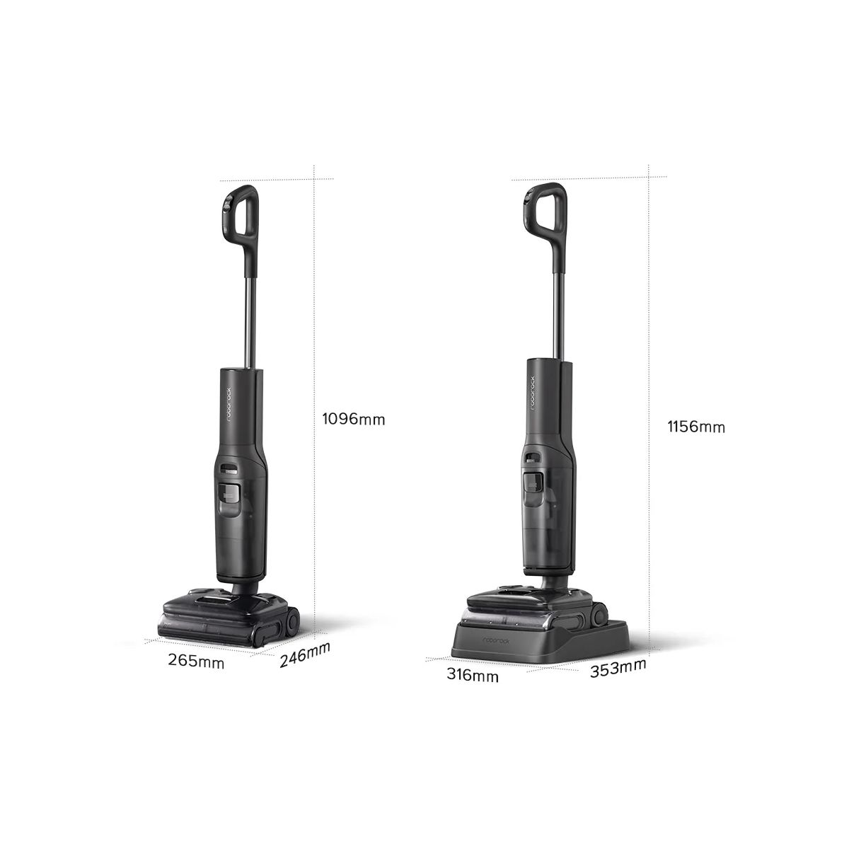 Nettoyeur de sol F25 Ultra avec fonction vapeur et lavage à l'eau chaude couleur unique, ROBOROCK