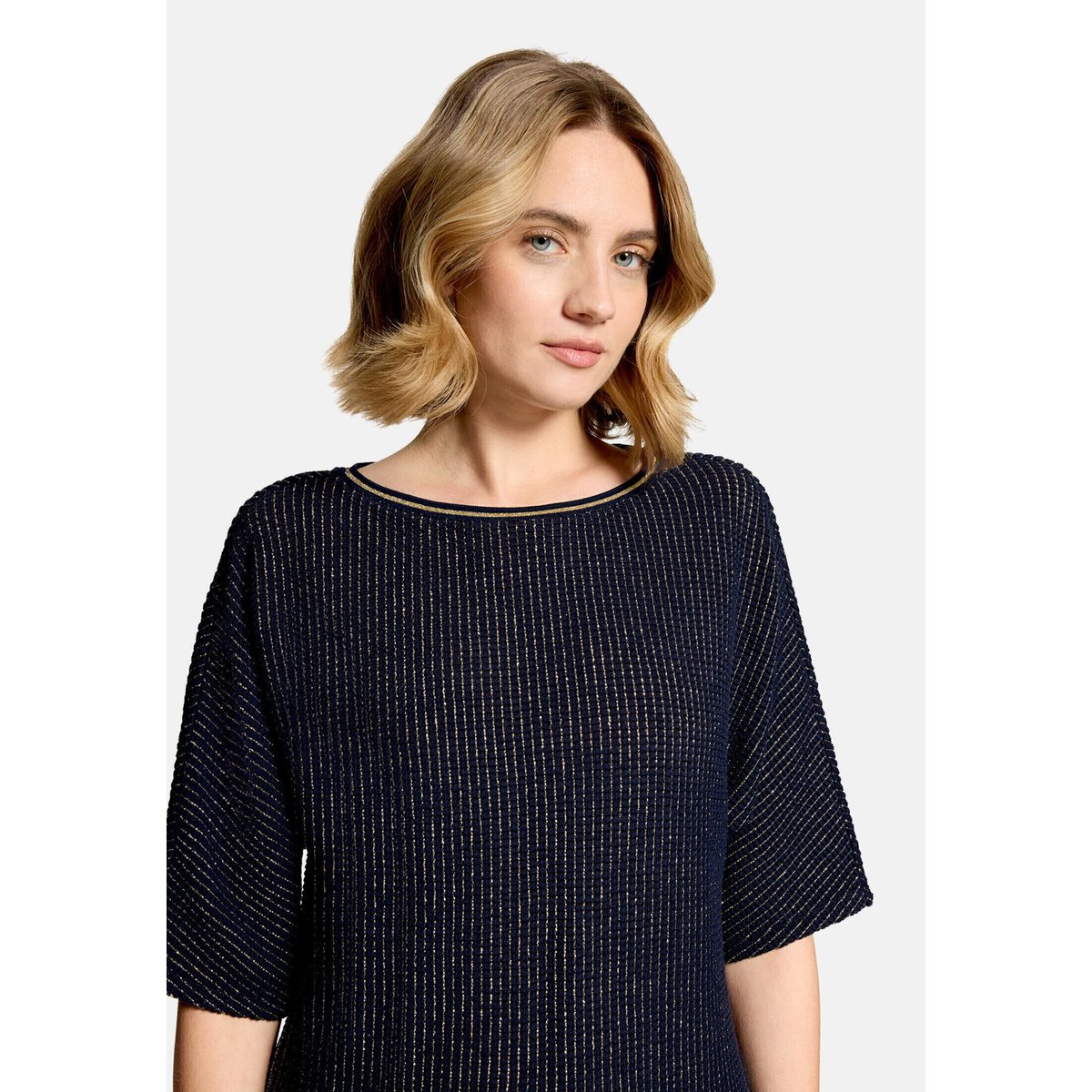 T-Shirt avec structure avec structure dark sky, BETTY BARCLAY