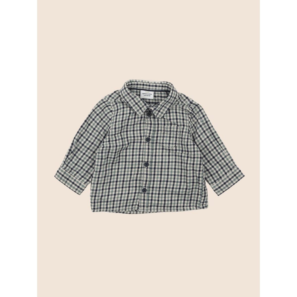 Chemise - Très bon état vert, TAPE A L'OEIL