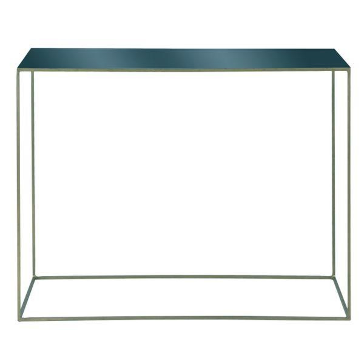 Console métal bleu canard, ZAGO