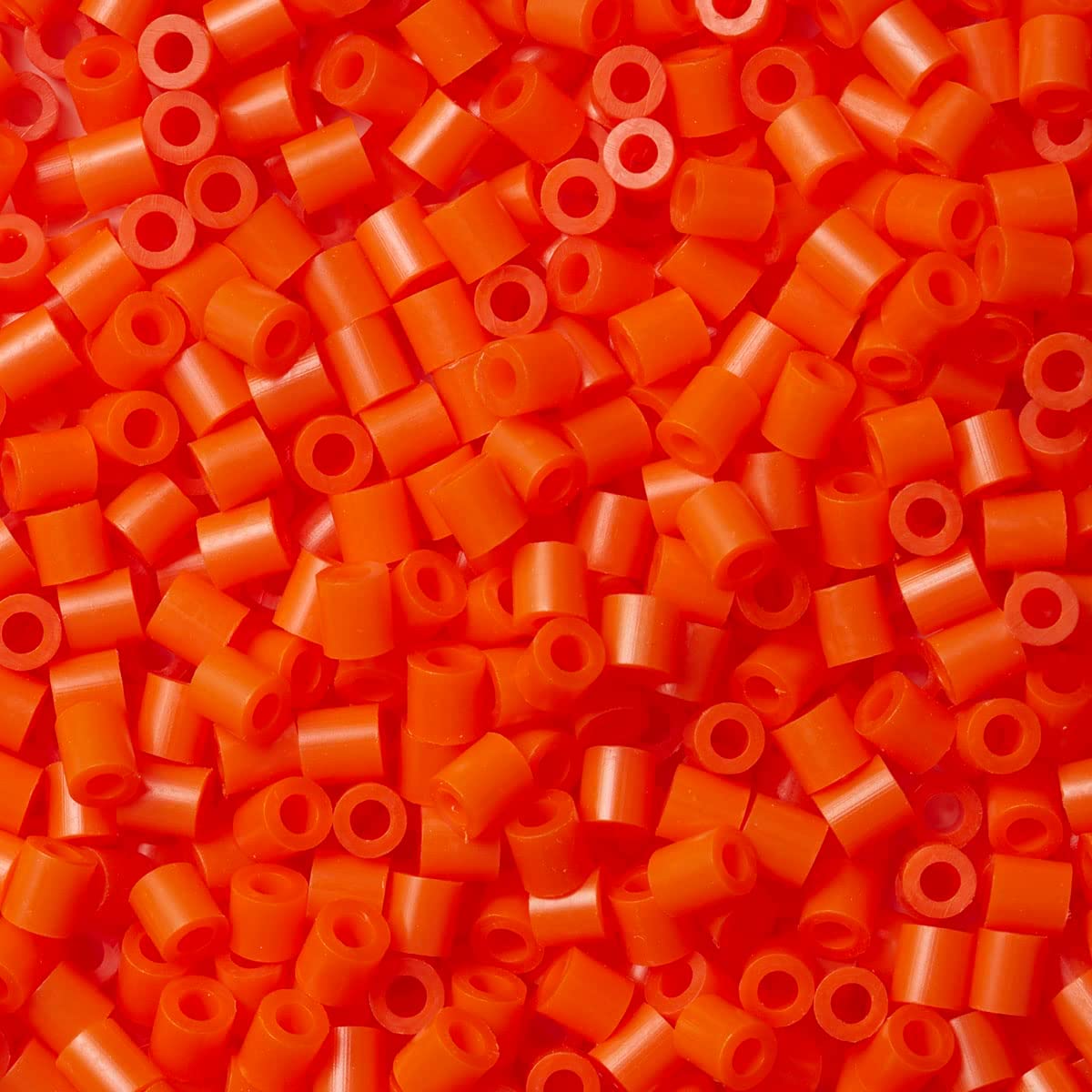 Sachet 1000 perles plastique orange, HAMA