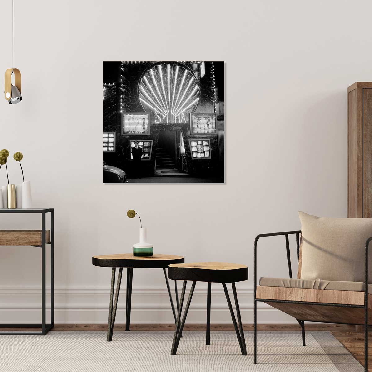 Photo de Paris vintage , L'ancien Pigalle tableau alu dibond, HEXOA