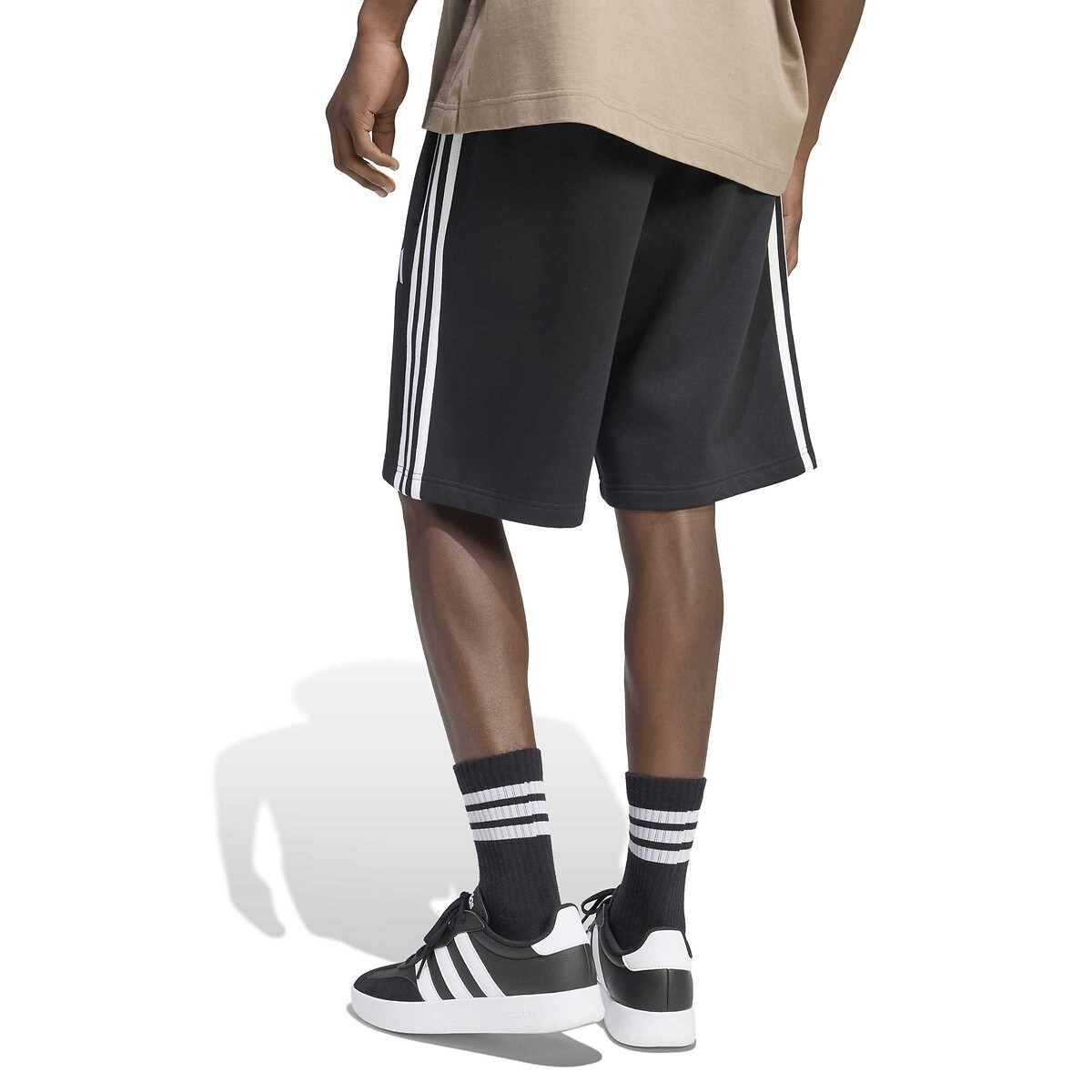 Short, longueur genou, ESSENTIALS noir, ADIDAS SPORTSWEAR