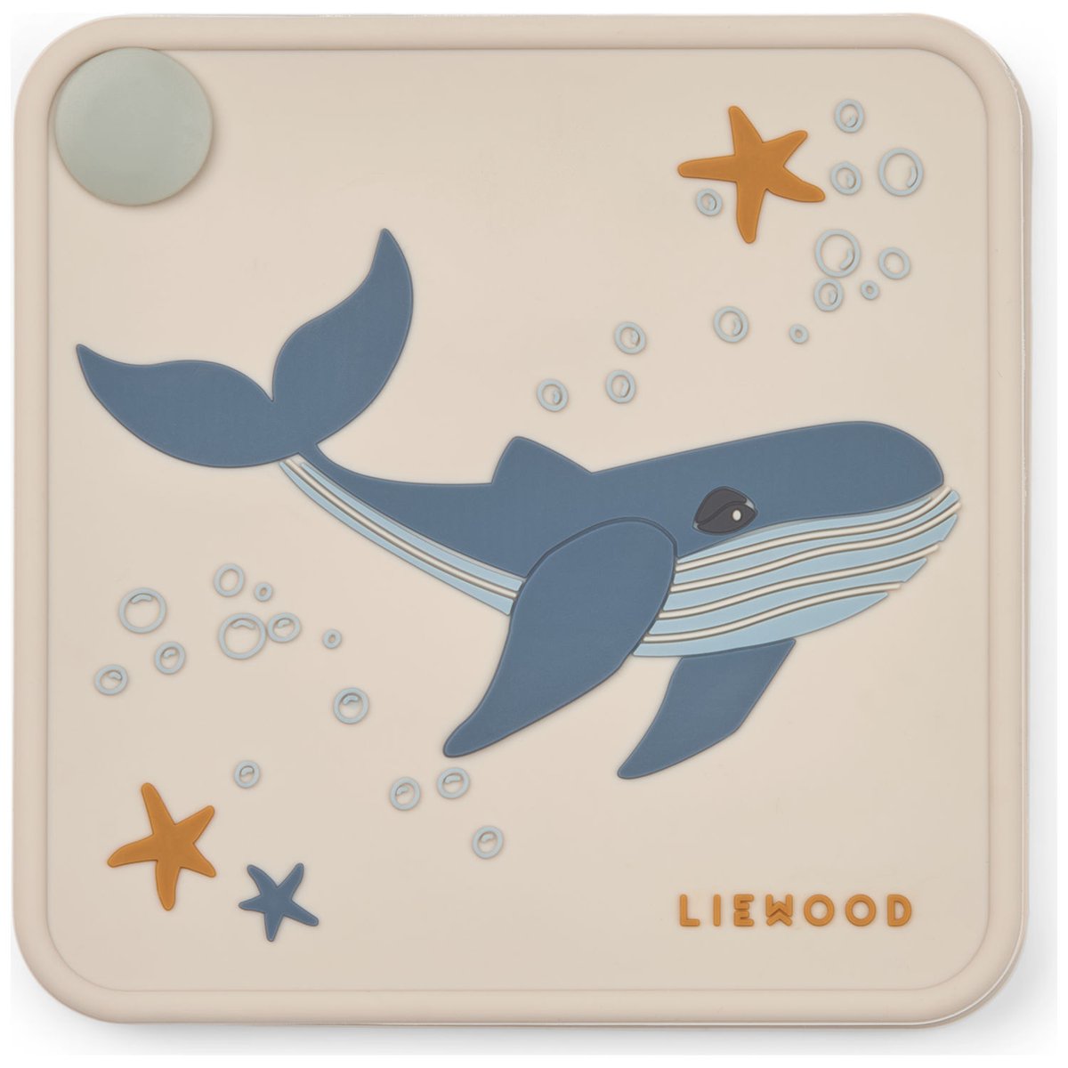 Livre bébé Tide beige, bleu, orange, LIEWOOD