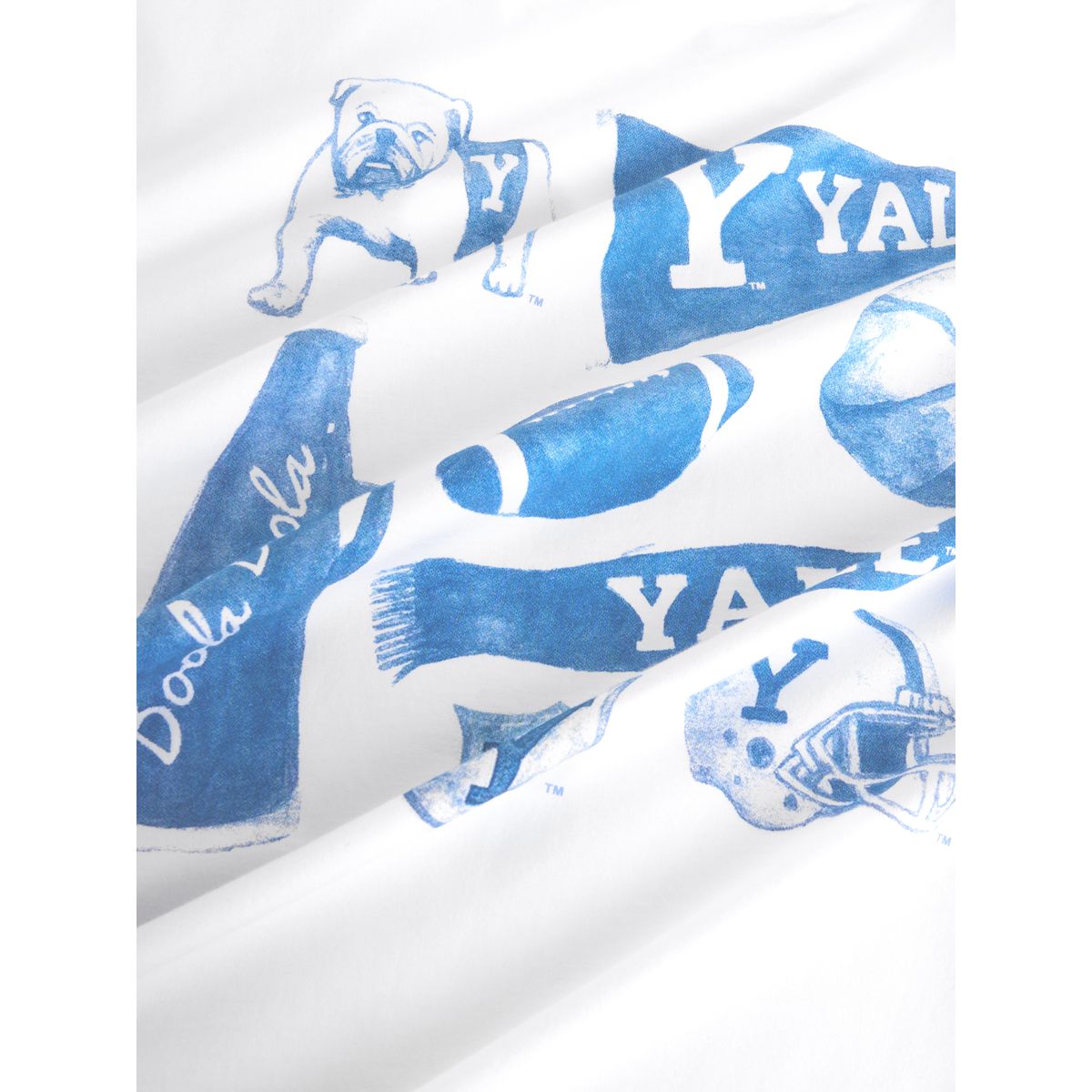T-shirt léger décontracté yale blanc, NEXT