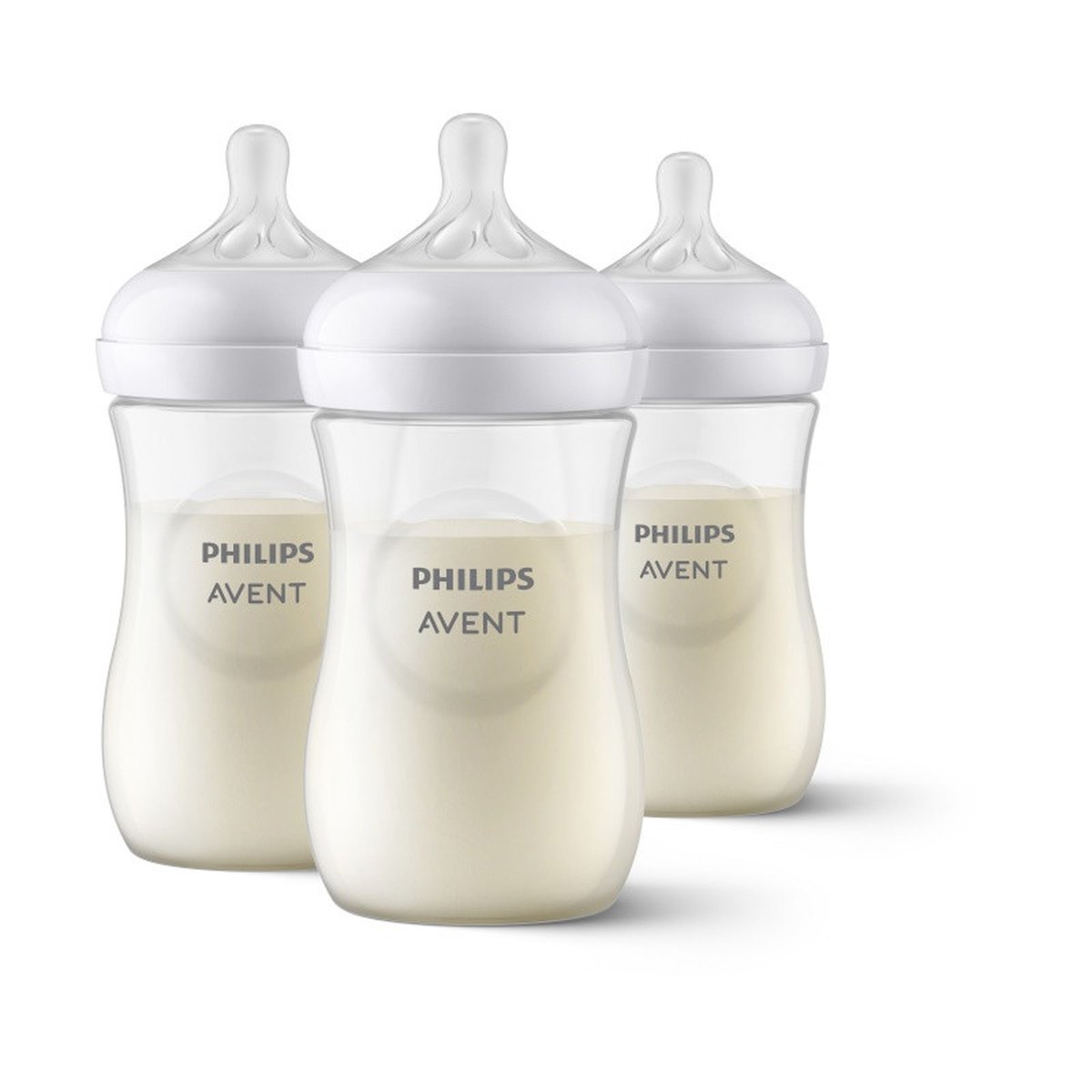 Coffret 8 biberons + 1 sucette + 1 goupillon blanc, PHILIPS AVENT