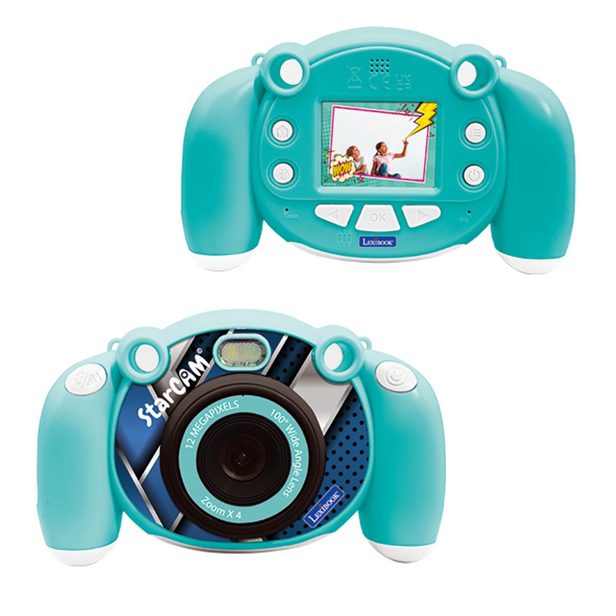 Starcam® Appareil photo numérique HD avec carte SD bleu, LEXIBOOK