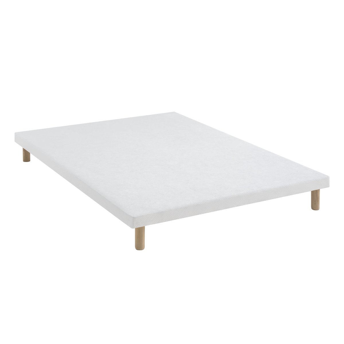 Sommier lattes extra plat tapissier 7cm blanc, SOMEO