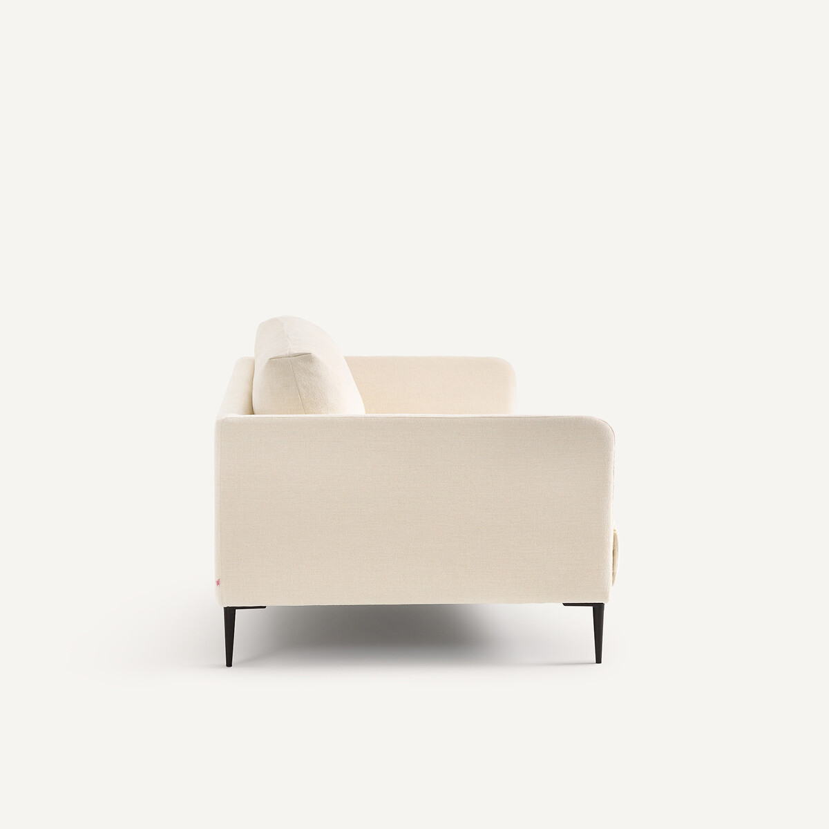 Sofa 2P Polyester, Oscar, Design Emmanuel Gallina elfenbein, AM.PM X EMMANUEL GALLINA