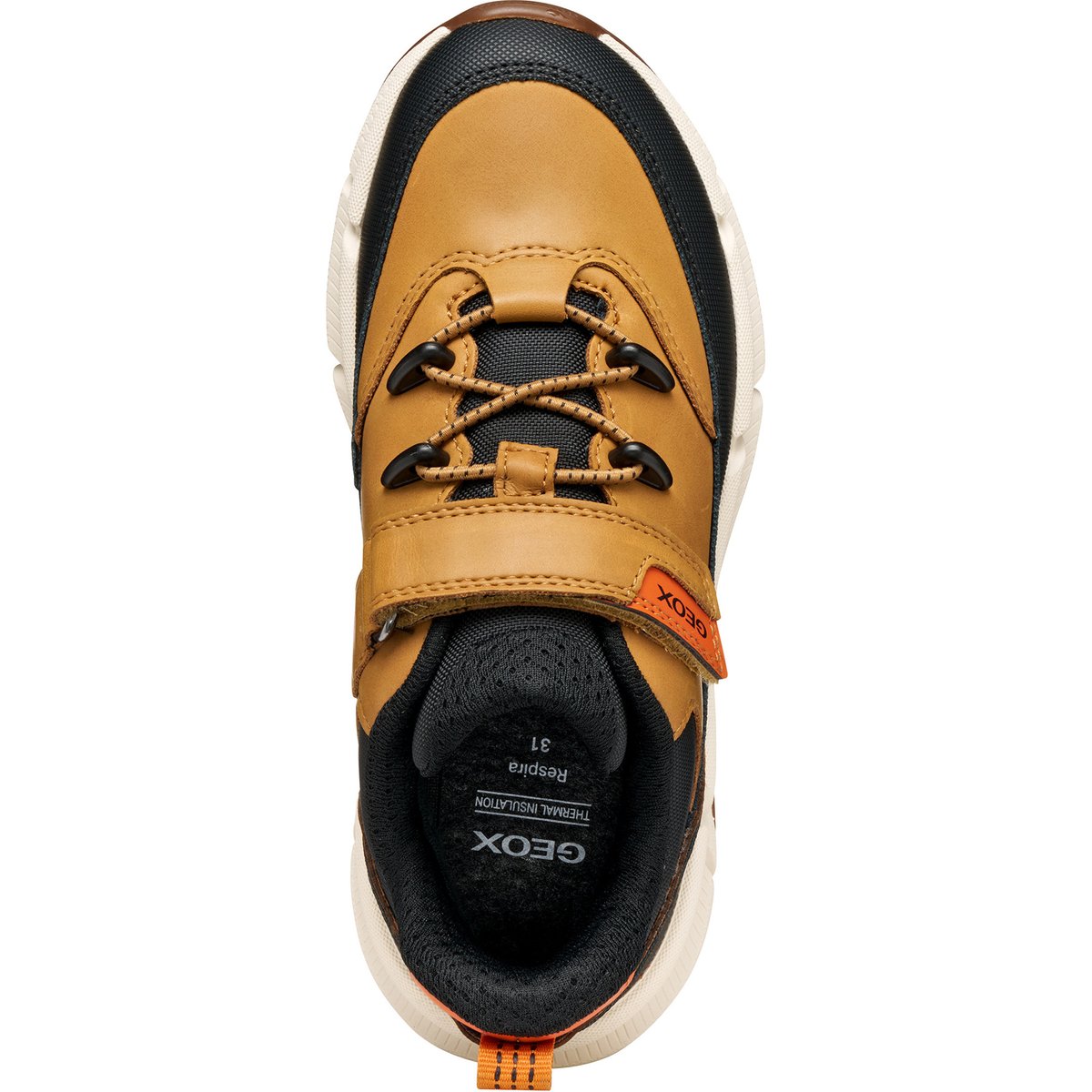 Baskets  J FLEXYPER PLUS  B ABX jaune foncé, GEOX