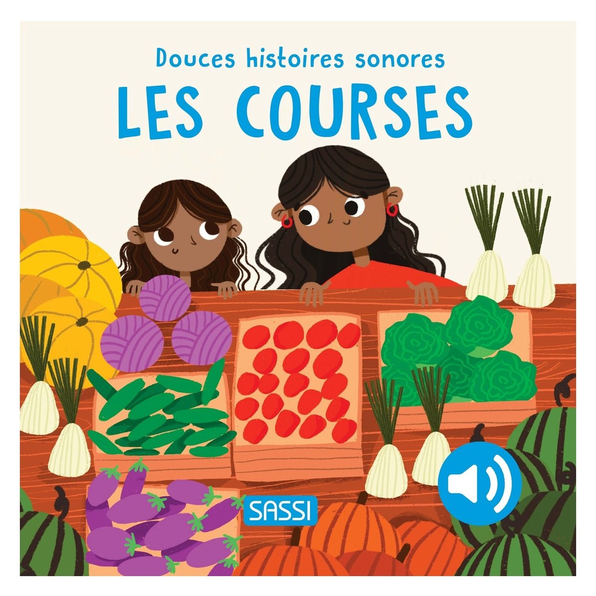Douces histoires sonores Les courses bleu, SASSI JUNIOR