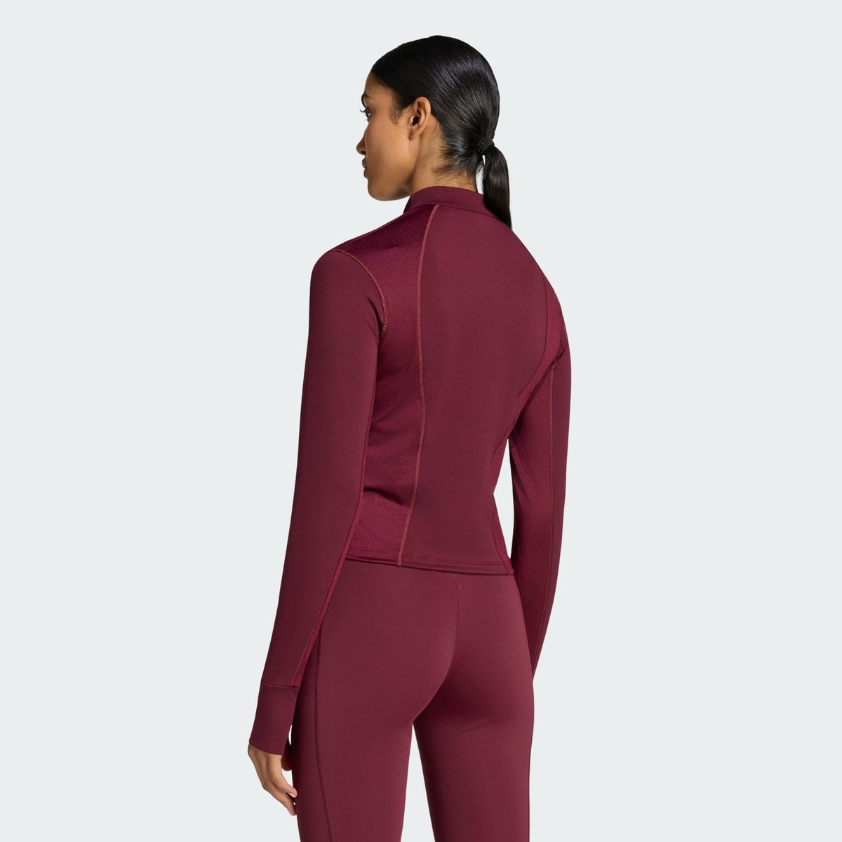 Veste D’entraînement Brillante Zippée Primelift Essentials maroon, adidas Performance