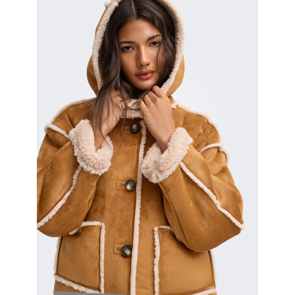 Veste marron - meerkat 1, ONLY