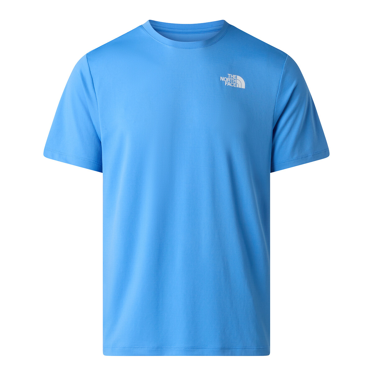 T-shirt in polyester met korte mouwen, Training blauw, THE NORTH FACE