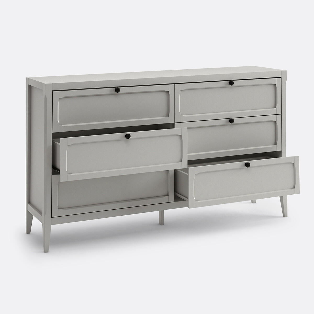 Mobile comò 6 cassetti, Eugénie grigio chiaro, LA REDOUTE INTERIEURS