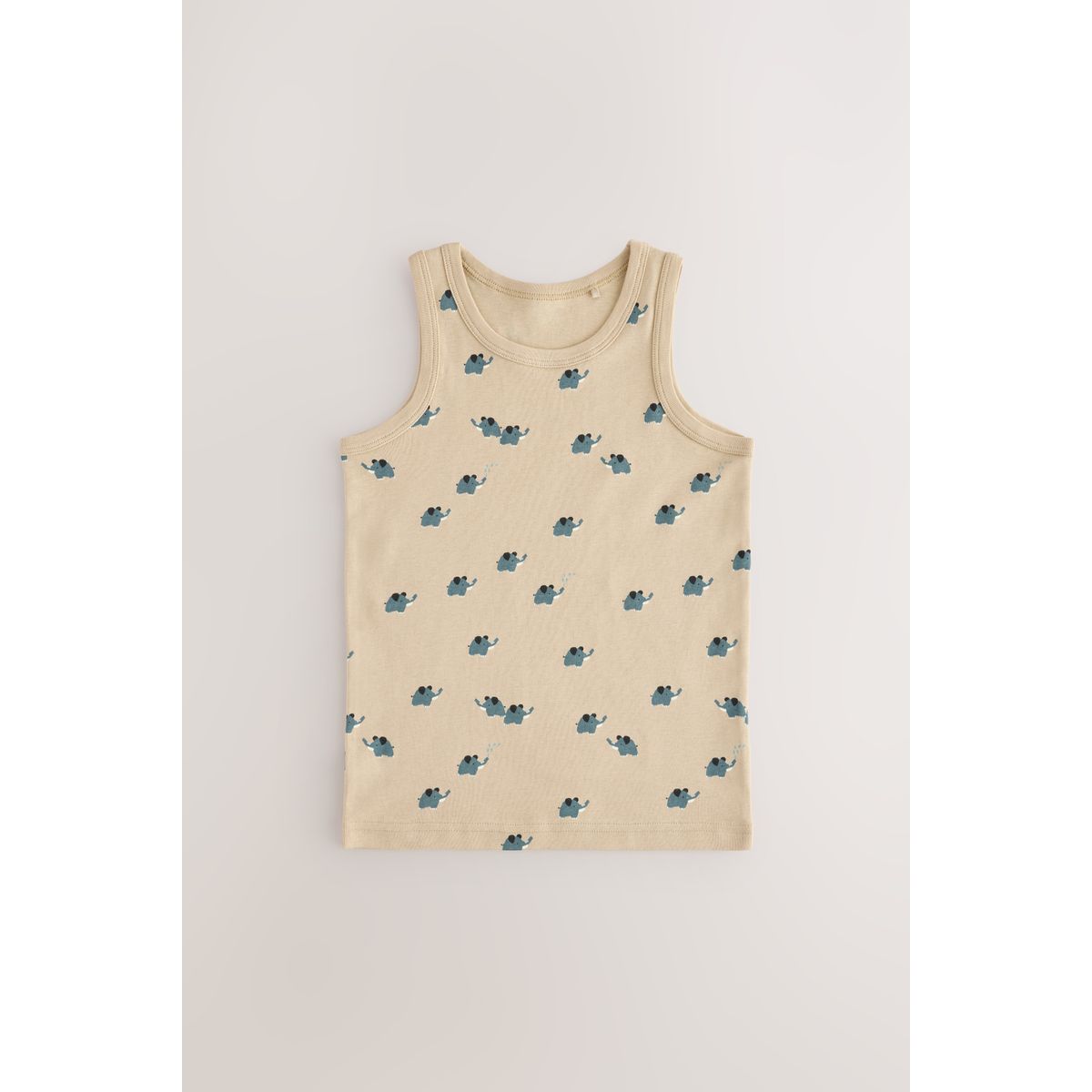 Débardeur en coton, lot de 5 mini safari print, NEXT