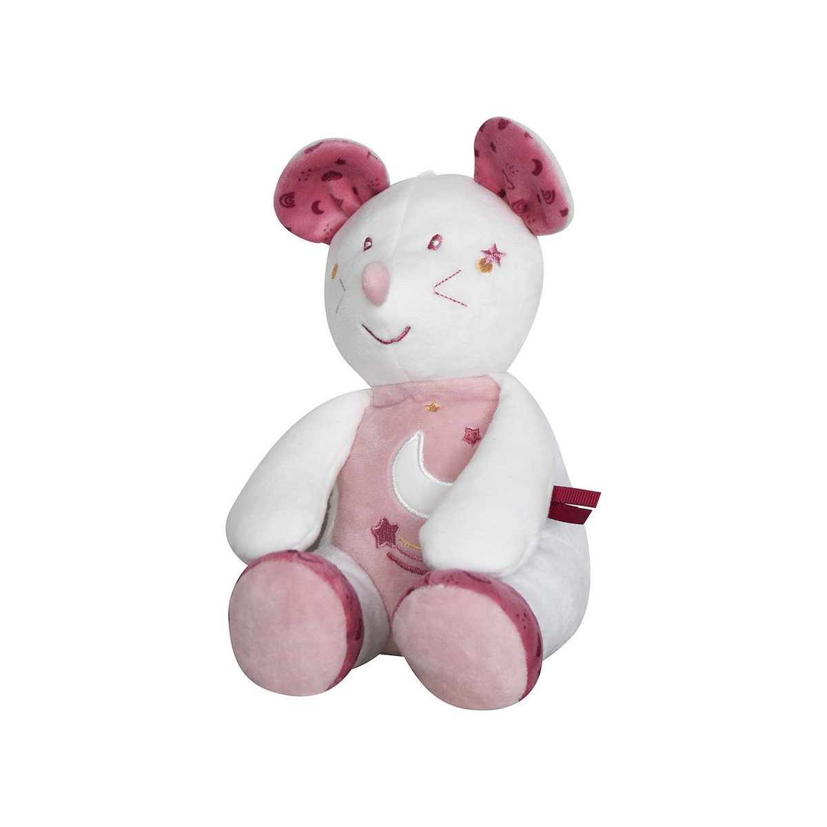 Doudou magidoux phosphorescent souris palmire violet, SUCRE D'ORGE