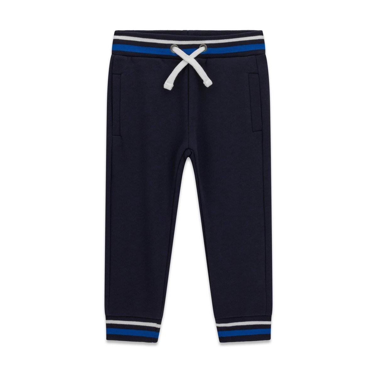 Pantalon Avec Logo Brodé bleu foncé, GUESS KIDS