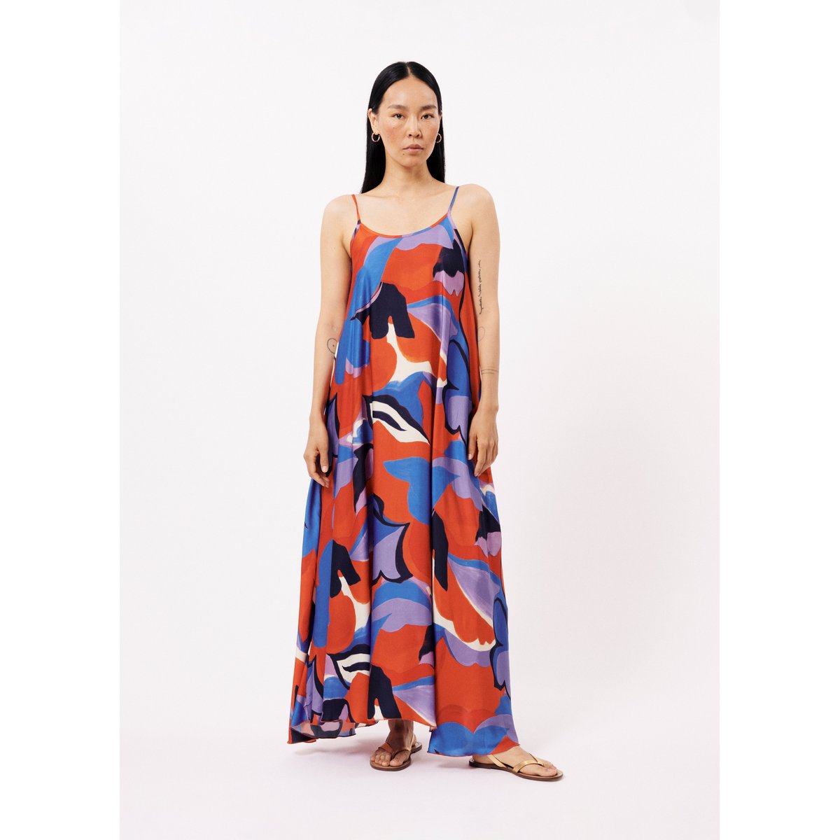 Robes longue ARIA moving flowers, FRNCH