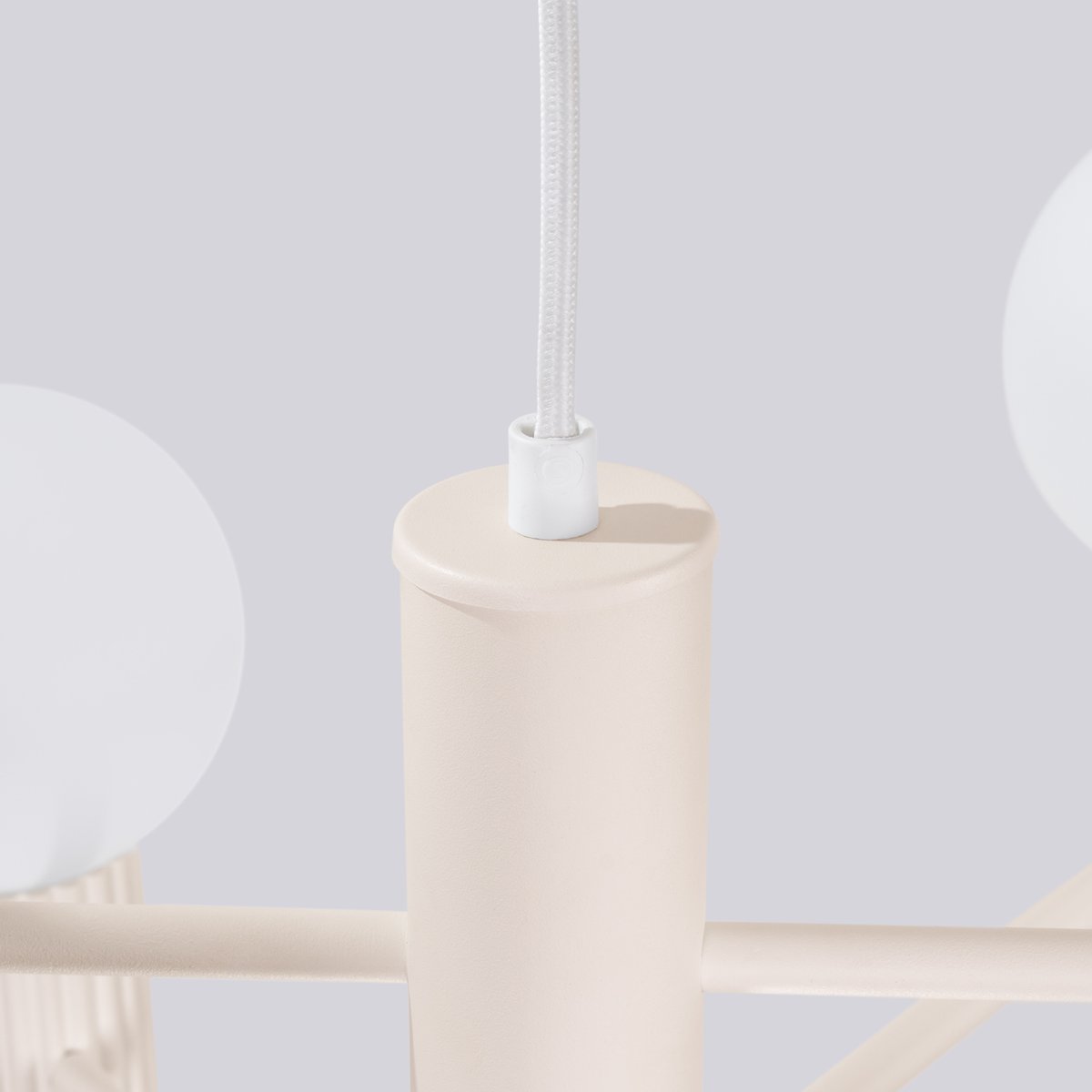 Lustre Aluminium Beige G9 6 Halo beige, EDEN