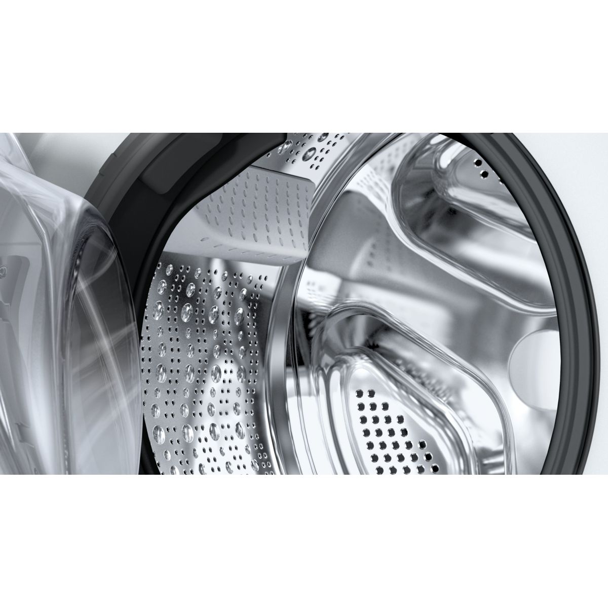 Lave linge séchant hublot WNG254ASFR Série 6 couleur unique, BOSCH