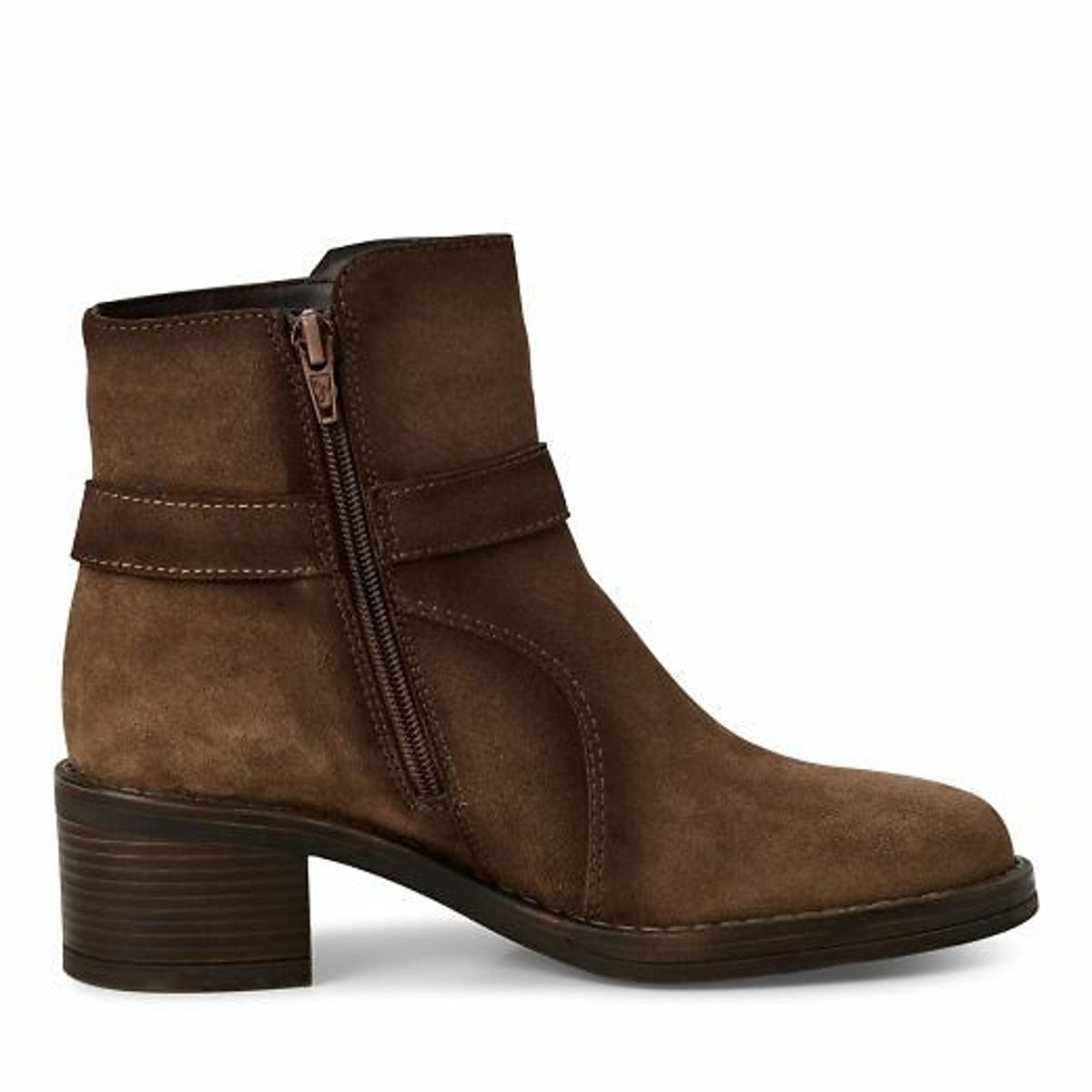 Leather Ankle Boots brown, TAMARIS